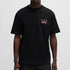 CAMISETA NEGRA TEE RECORDS BOSS